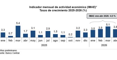 Imagen editorial relacionada con Economía dominicana crece 4.0% en enero-abril: sectores que empujan el IMAE