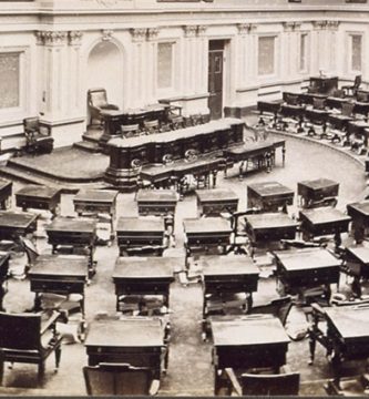 Salon legislativo como referencia de actividad politica