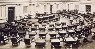 Salon legislativo como referencia de actividad politica