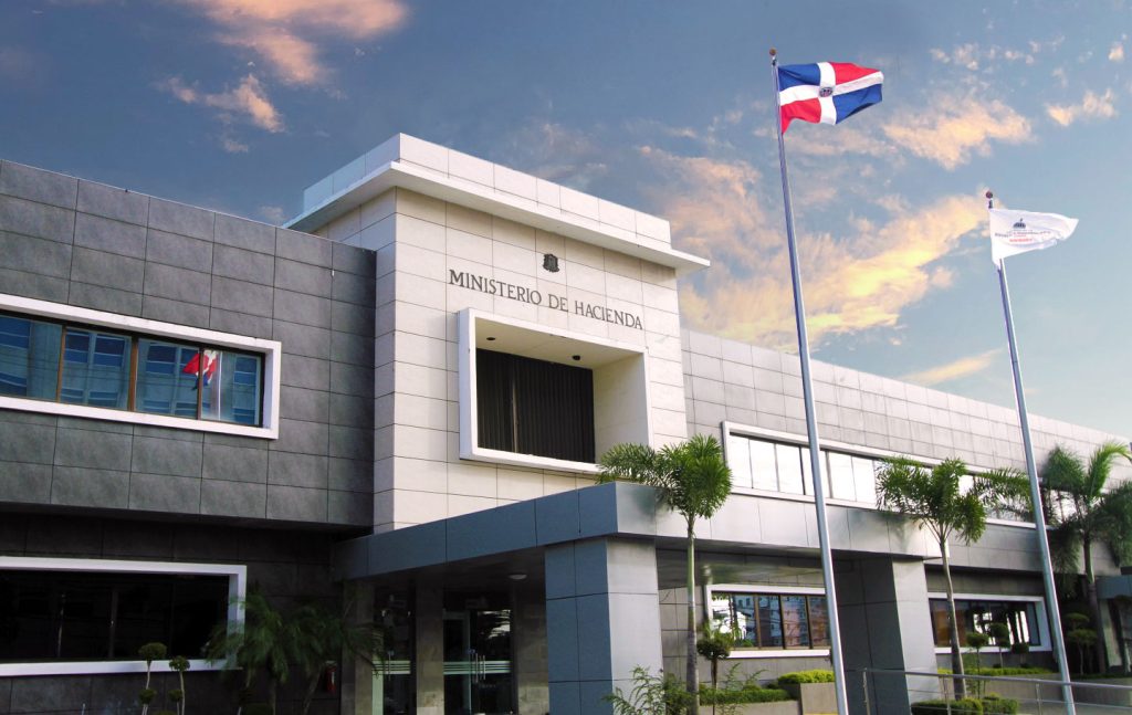 Fachada del Ministerio de Hacienda y Economía de República Dominicana