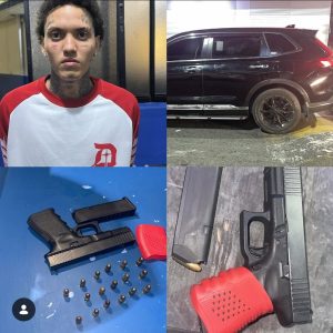 Onguito, arma ilegal y yipeta en la que viajaba