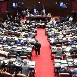 Vista del hemiciclo de la Cámara de Diputados durante una sesión legislativa.