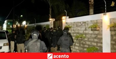 Allanamiento ejecutado en Santiago durante la Operación XL526 del Ministerio Público.