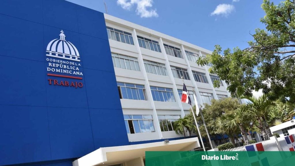Fachada del Ministerio de Trabajo de República Dominicana.