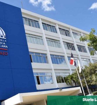 Fachada del Ministerio de Trabajo de República Dominicana.